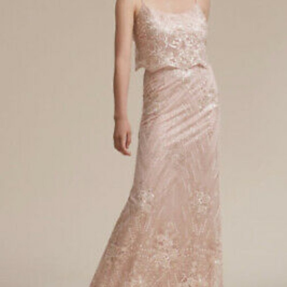 Anthropologie x BHLDN Adrianna Papell Arden Dress